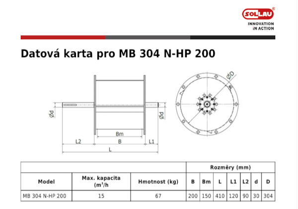 Tambour magnétique MB N-HP