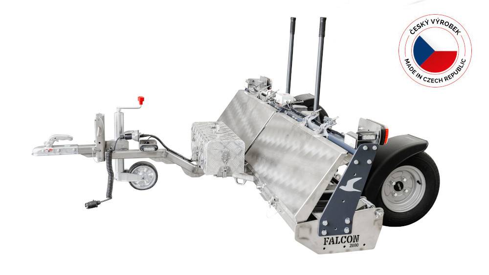 Balais magnétiques MS FALCON pour les aéroports et les surfaces non-revêtues Balais magnétiques MS FALCON pour les aéroports et les surfaces non-revêtues