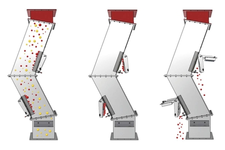 cascade magnétique avec nettoyage manuel MSK-MC