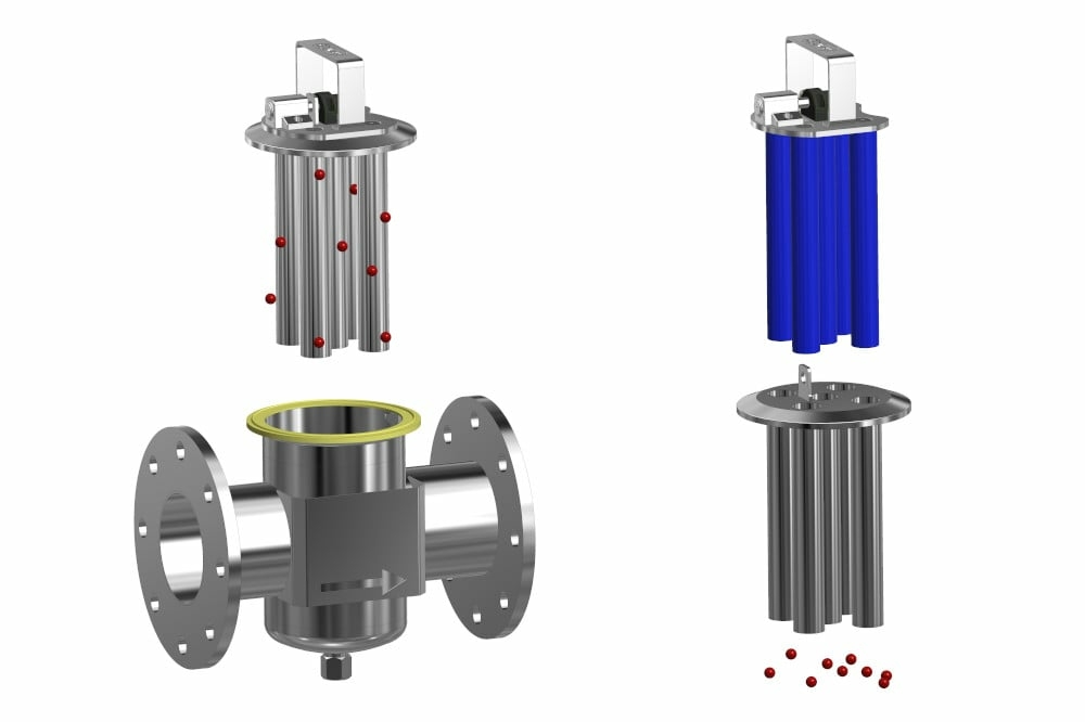 Filtre magnétique pour les tuyauteries MSP-S - SOLLAU s.r.o.