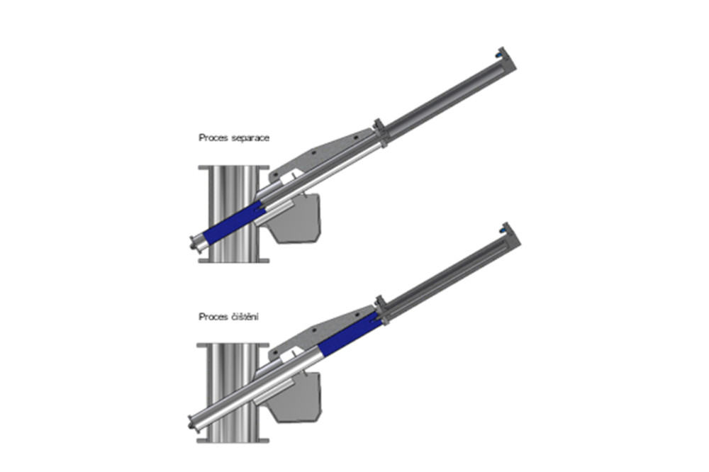 Installation du séparateur magnétique automatique MSS-AC WORM