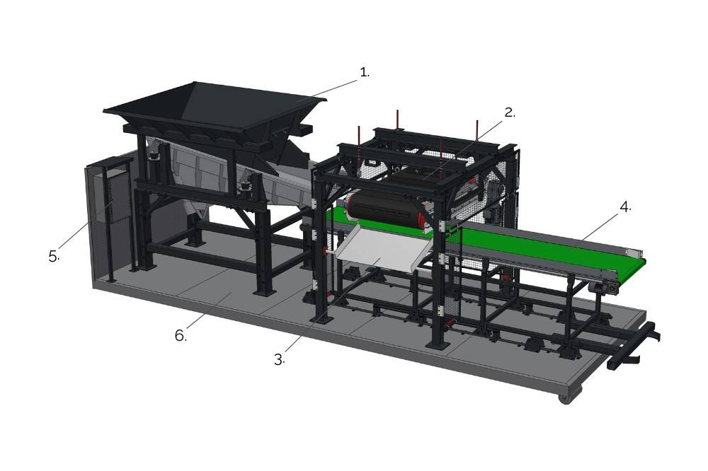 Ligne de tri mobile – module 1