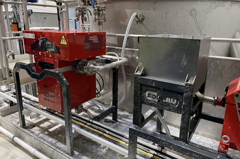 Filtre magnétique automatique pour les tuyauteries MSP-AC – filtration du bain de prétraitement dans un atelier de peinture automobile