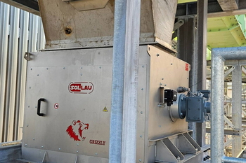 Tambour magnétique MBZ 506 F 1000 avec combustible solide de récupération CSR
