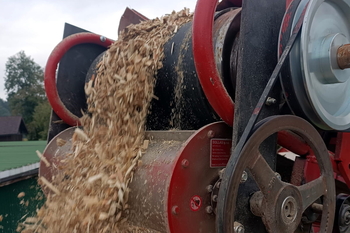 Tambour magnétique MB 204 F 600 - broyage des palettes en bois