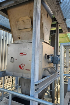 Tambour magnétique MBZ 506 F 1000 ATEX – séparation des métaux lors de la production du combustible solide de récupération CSR