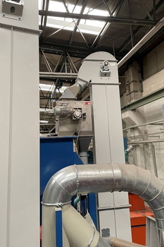 Tambour magnétique cartérisé MBZ - recyclage des déchets plastiques