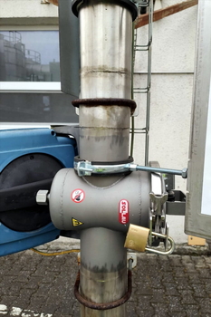 Séparateur magnétique pour les tuyauteries MSP-S – transport pneumatique de farine dans la production de pâtes
