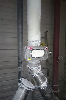Séparateur magnétique pour les tuyauteries MSs-MC – transport pneumatique de farine dans la production de pâtes