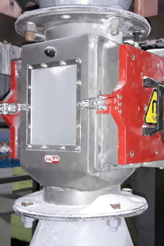 Séparateur magnétique à plaques pour les tuyauteries ML – transport pneumatique de farine dans la production de pâtes