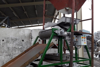 Tambour magnétique MB – épuration de la fraction de fer dans le recyclage des métaux
