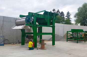 Tambour magnétique MB – épuration de la fraction de fer dans le recyclage des métaux