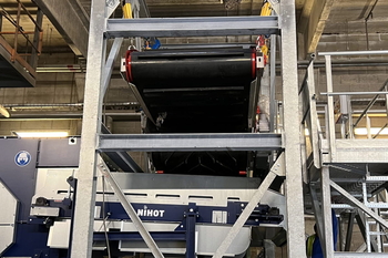 Overband à aimants permanents DND-AC Mx8 F BEAST – séparation des métaux du combustible solide de récupération CSR