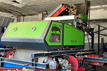 Eddy current separator ECS-E 2000 BULL – séparation des métaux du combustible solide de récupération CSR
