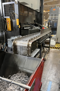 Convoyeur magnétique MD VIPER – transport de pièces métalliques embouties depuis la presse en mécanique