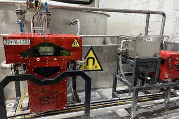 Filtre magnétique automatique MSP-AC – nettoyage de l'émulsion de refroidissement sur une machine-outil en mécanique