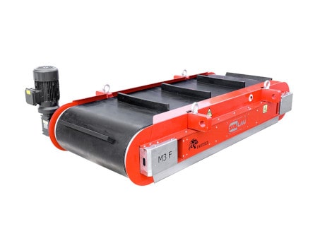 Séparateur magnétique overbande DND-AC autonettoyant