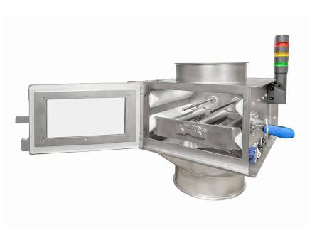 Séparateur magnétique à grilles et disposant d’un système de signalisation du remplissage MSS-MC ALARM