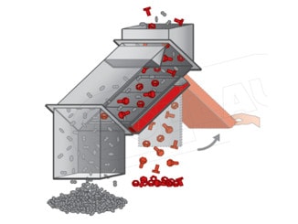 Cascade magnétique avec nettoyage automatique MSK-AC