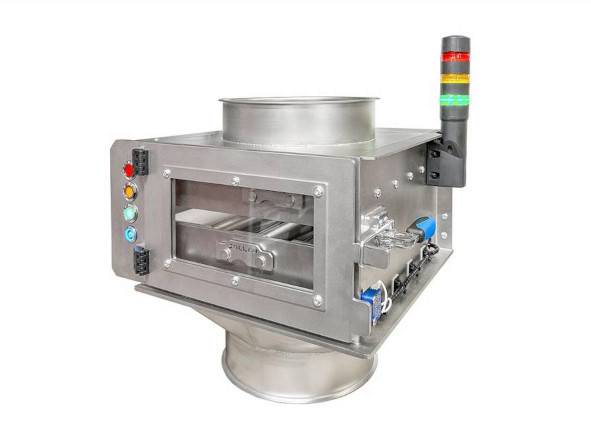 Séparateur magnétique à grilles et disposant d’un système de signalisation du remplissage MSS-MC ALARM