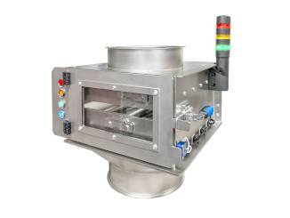 Séparateur magnétique à grilles et disposant d’un système de signalisation du remplissage MSS-MC ALARM