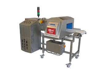 Détecteur de métaux avec convoyeur TRANSTRON