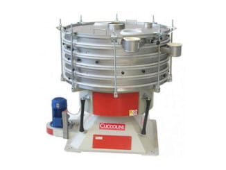 Tamis vibrants tumbler T-line pour matériaux en poudre