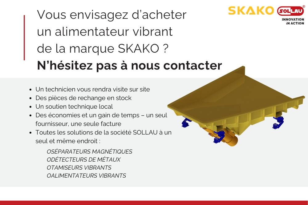 Extracteur vibrant SKAKO