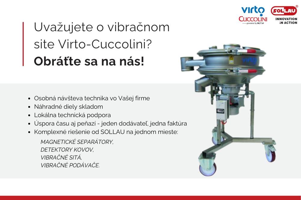 Tamiseur vibrant Virto Cuccolini