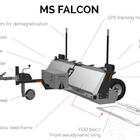 Balai magnétique pour les aéroports et les grandes surfaces MS - équipements en option