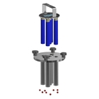 Retirer le noyau magnétique de la paroi de protection en inox (les métaux capturés tomberont)