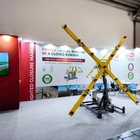 Croix lumineuse mobile indiquant la fermeture d’une piste d’aéroport