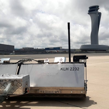 Balai magnétique MS 2000 FALCON pour les aéroports et les surfaces non-revêtues