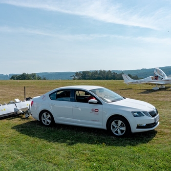 Balai magnétique MS 2000 FALCON pour les aéroports et les surfaces non-revêtues
