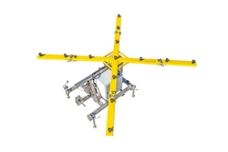 Croix lumineuse mobile – assemblage