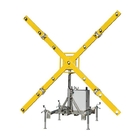 Croix lumineuse mobile FIREFLY 4 indiquant la fermeture d’une piste d’aéroport