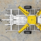 Croix lumineuse mobile FIREFLY 6 indiquant la fermeture d’une piste d’aéroport