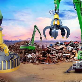 Électroaimant pour ferraille EMG-SM – aimant circulaire pour ferraille