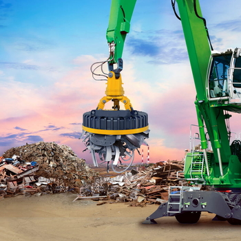 Électroaimant pour ferraille EMG-SM – aimant circulaire pour ferraille